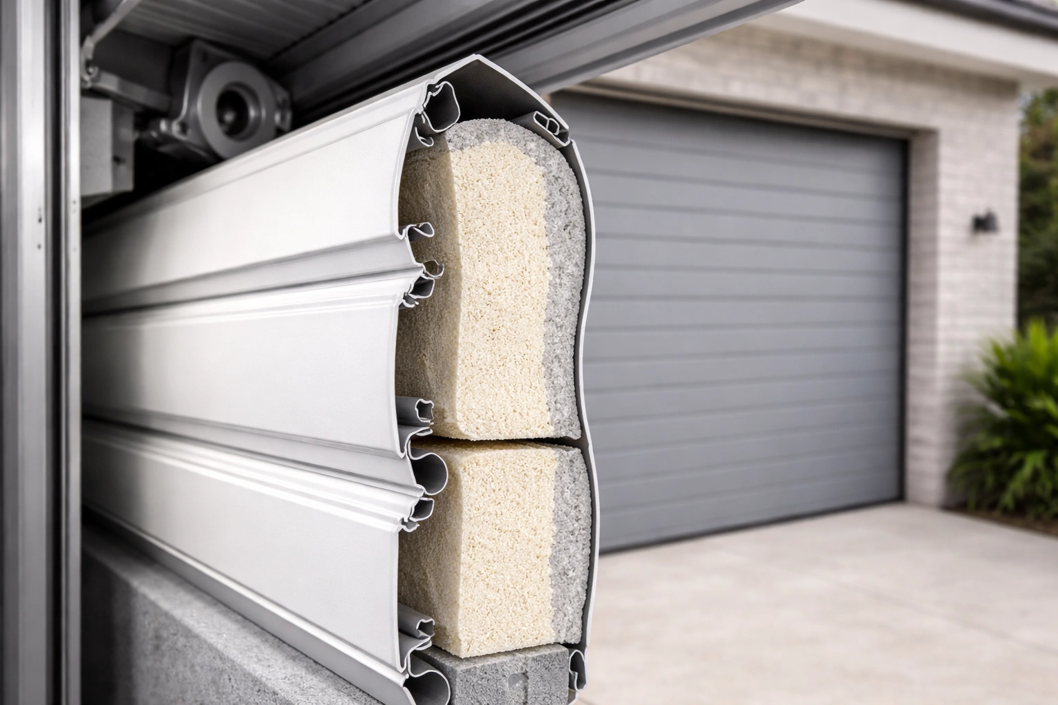 roller door insulation