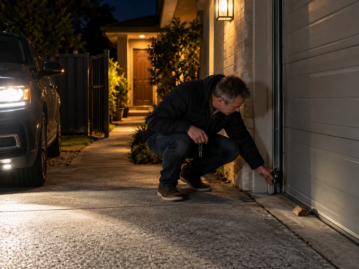 garage door lighting